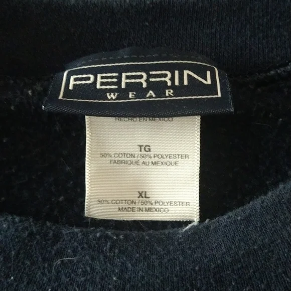 University of Michigan Sweatshirt Navy Blue Maize XL Unisex - Picture 4 of 4